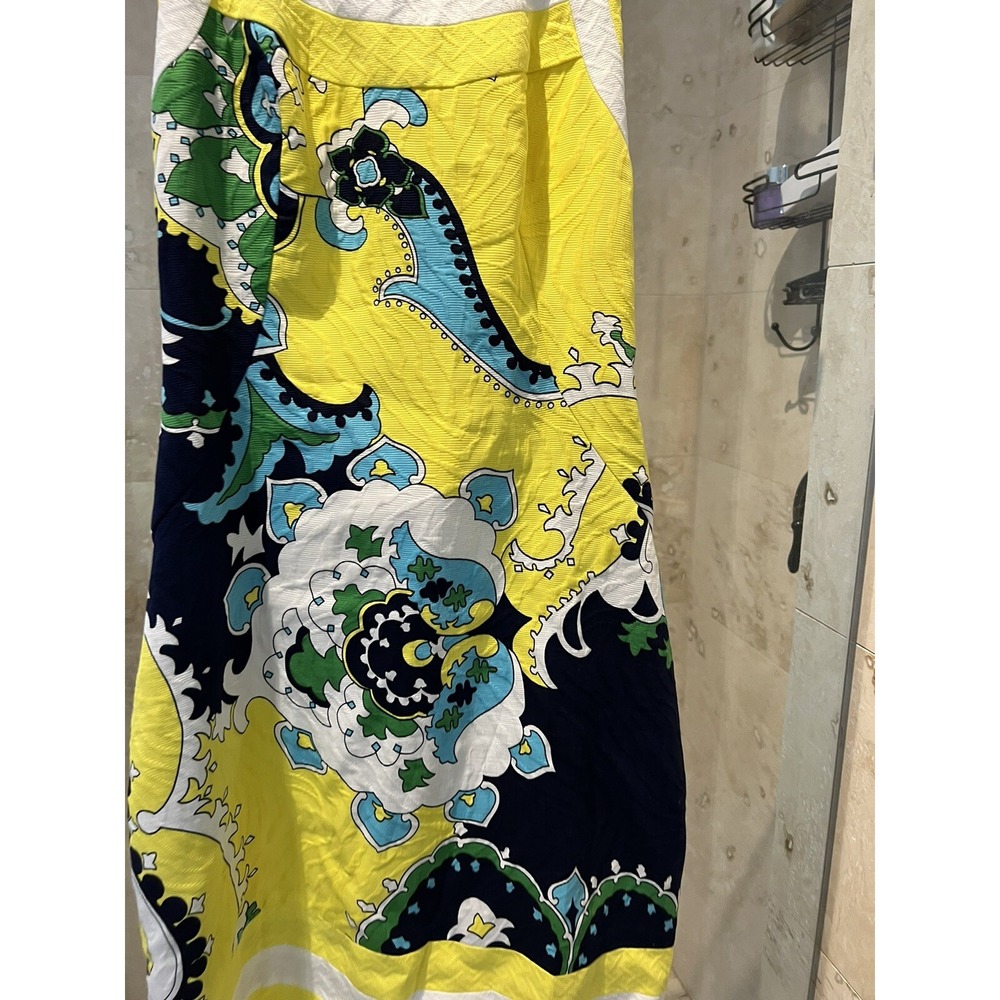 Muse dress s 4 multi color knee length single strap Boston Proper zip - Picture 3 of 9